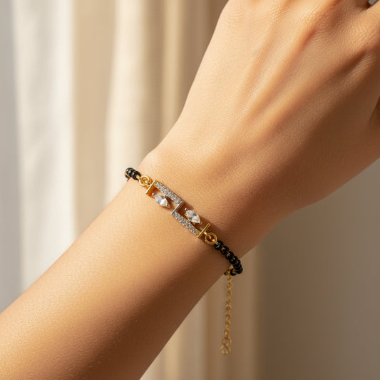 Celestial Link Mangalsutra Bracelet