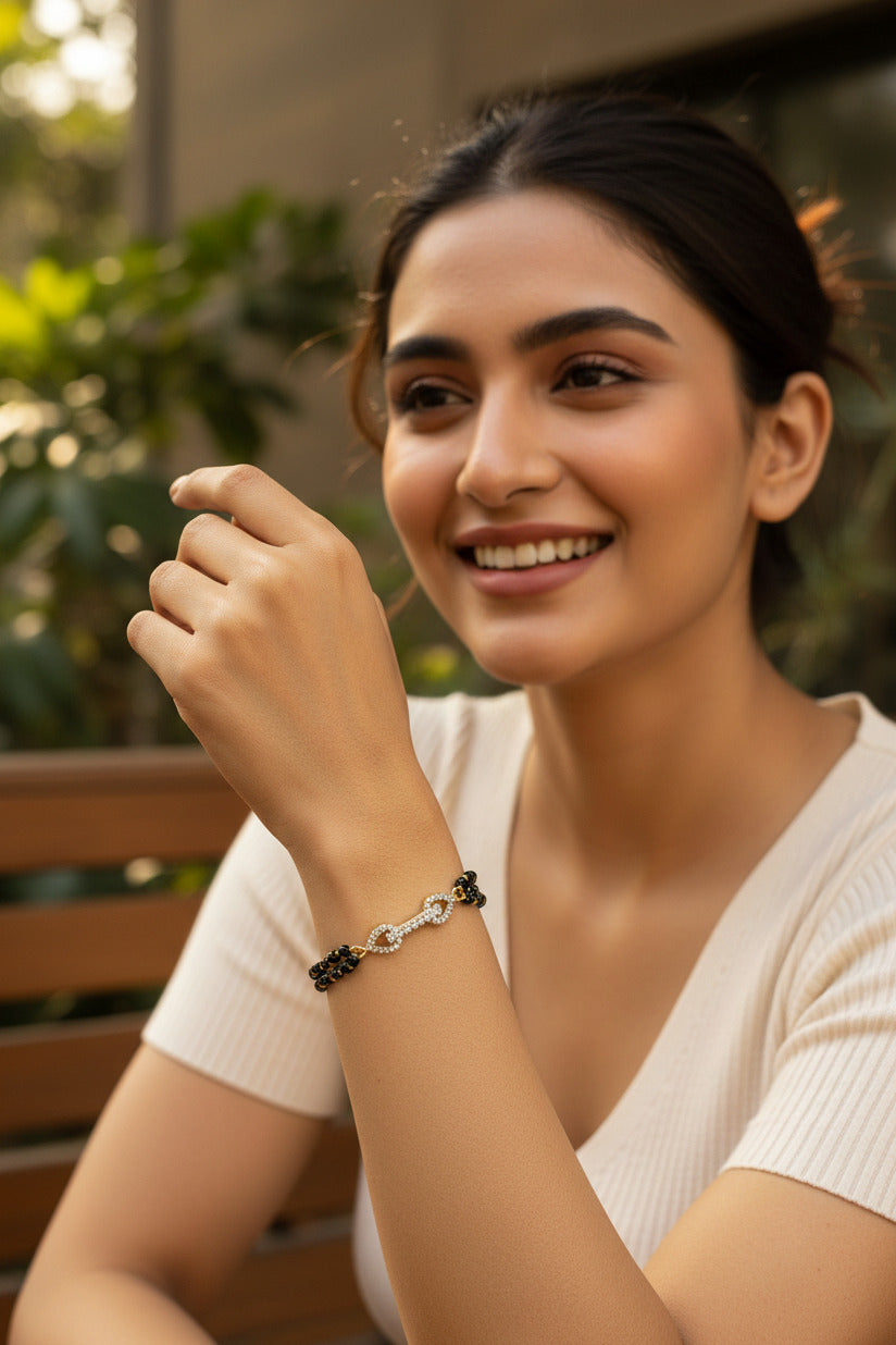 Elegant Double-Strand Bracelet