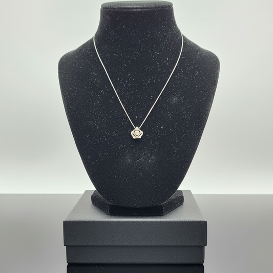 Royal Heart Crown Pendant