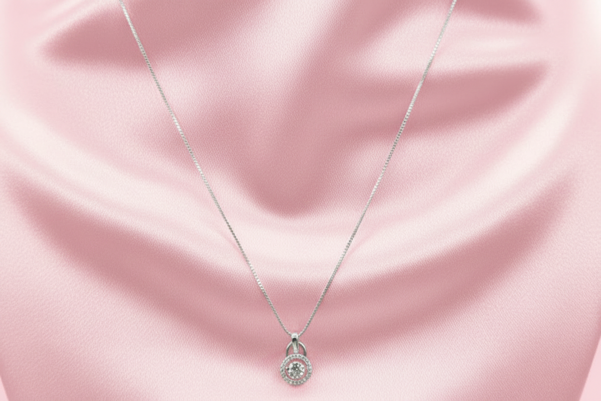 Pure Halo Silver Pendant