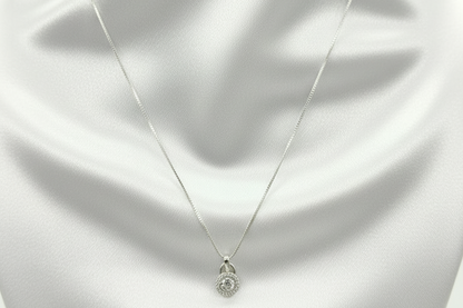 Pure Halo Silver Pendant
