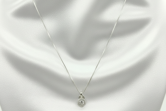 Pure Halo Silver Pendant