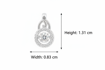 Pure Halo Silver Pendant
