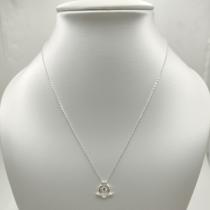 Angelic Spark Silver Pendant
