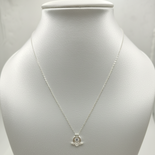 Angelic Spark Silver Pendant