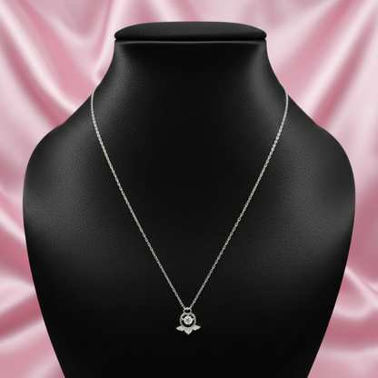 Angelic Spark Silver Pendant