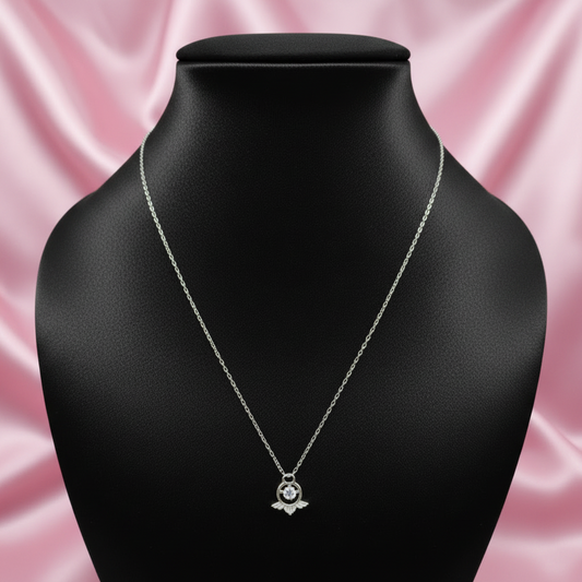 Angelic Spark Silver Pendant