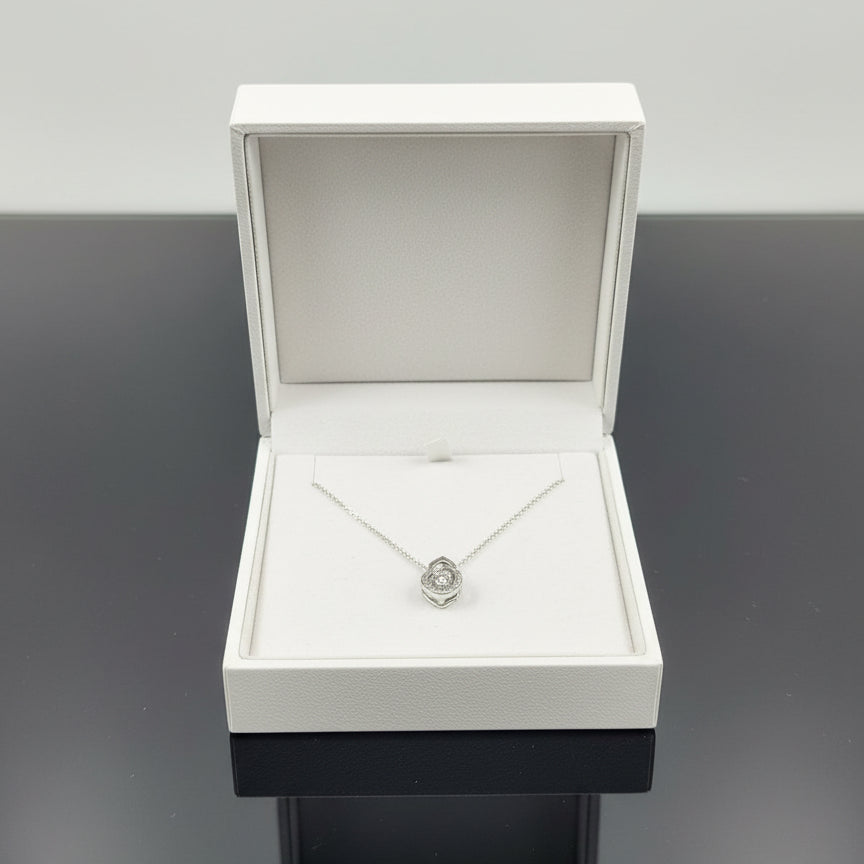 Eternal Loop Silver Pendant