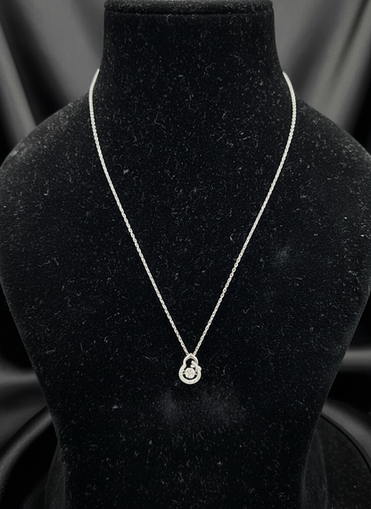 Eternal Loop Silver Pendant