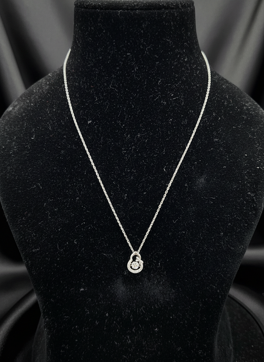 Eternal Loop Silver Pendant