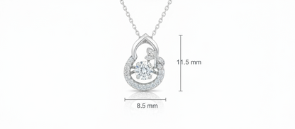 Eternal Loop Silver Pendant