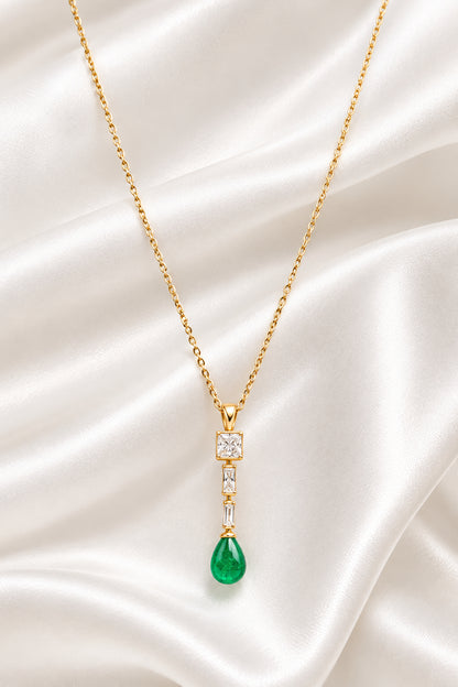 Emerald Drop Pendant