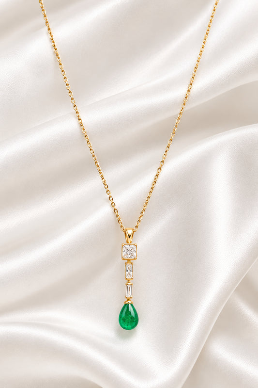 Emerald Drop Pendant