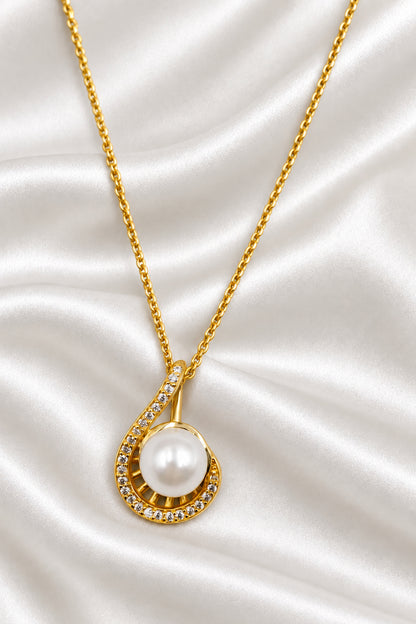Emerald Drop Necklace