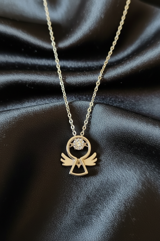 Guardian Grace Silver Pendant
