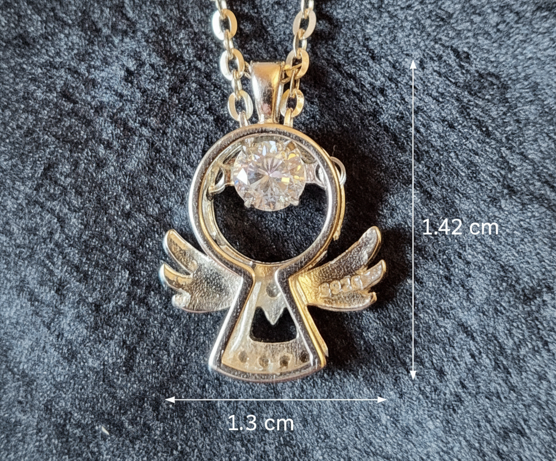Guardian Grace Silver Pendant