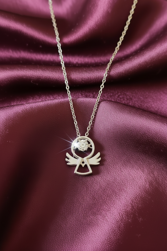Guardian Grace Silver Pendant