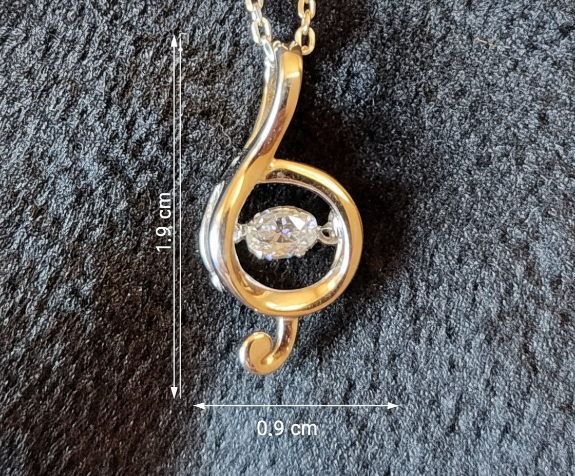 Serene Swirl Silver Pendant