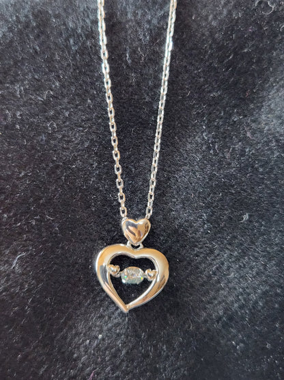 Eternal Embrace Silver Pendant