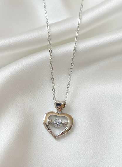 Eternal Embrace Silver Pendant