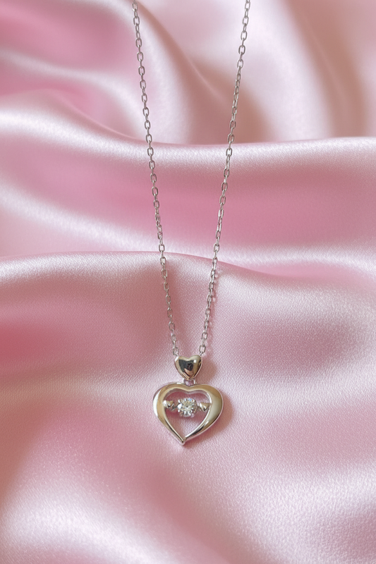 Eternal Embrace Silver Pendant