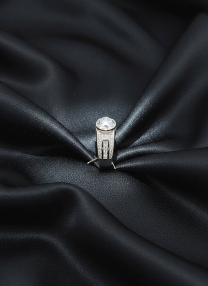 Imperial Zirconia Men’s Silver Ring