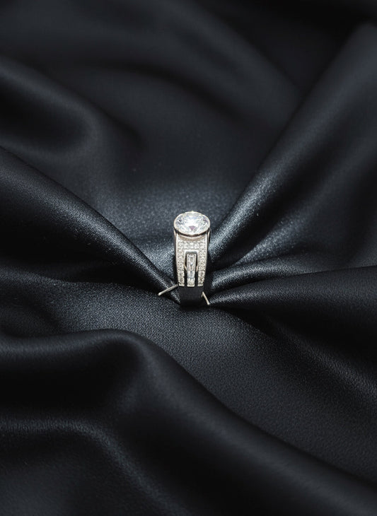 Imperial Zirconia Men’s Silver Ring