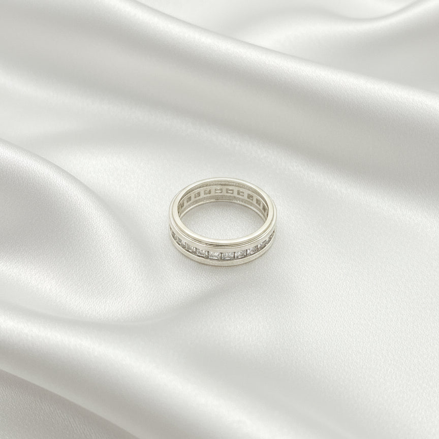 Lumina Axis Men’s Silver Ring