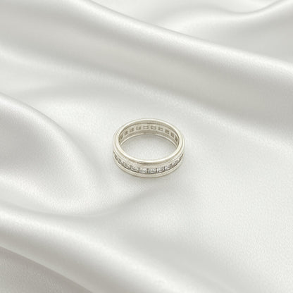 Lumina Axis Men’s Silver Ring