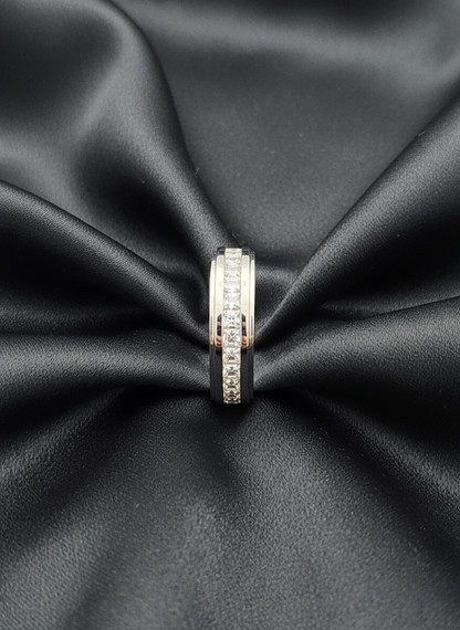 Lumina Axis Men’s Silver Ring