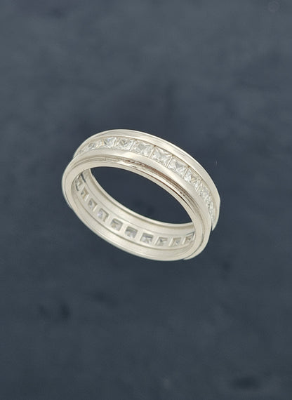 Lumina Axis Men’s Silver Ring