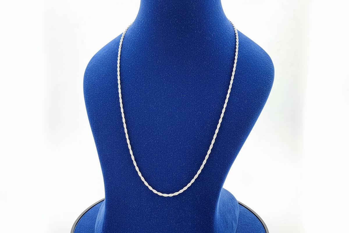 Aegis Rope Men's Silver Chain