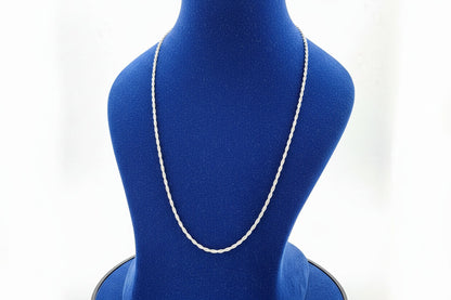 Aegis Rope Men's Silver Chain