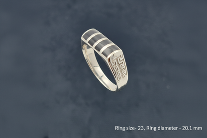 Imperial Path Men’s Silver Ring
