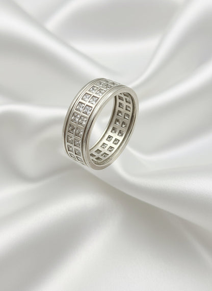 Matrix Gleam Men’s Silver Ring
