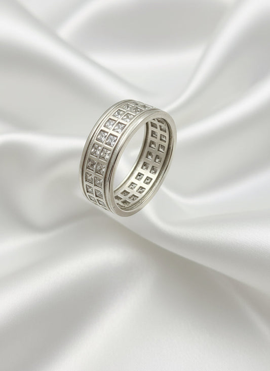 Matrix Gleam Men’s Silver Ring