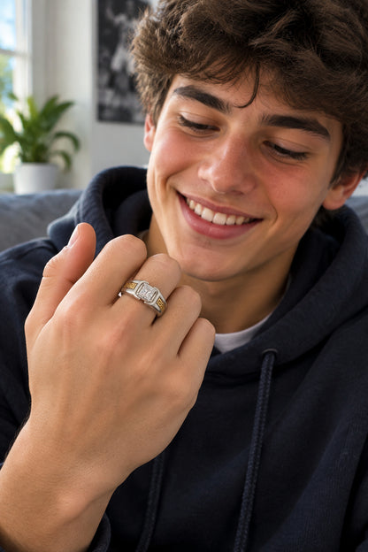 Royal Greek Silver Ring