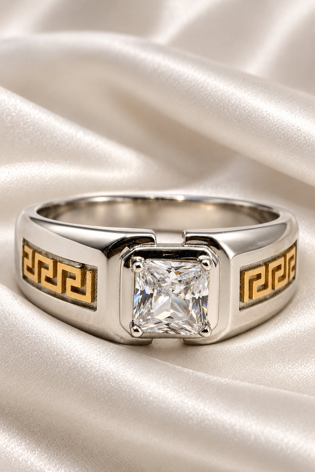 Royal Greek Silver Ring