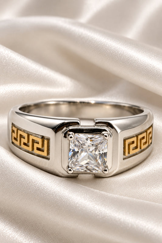 Royal Greek Silver Ring