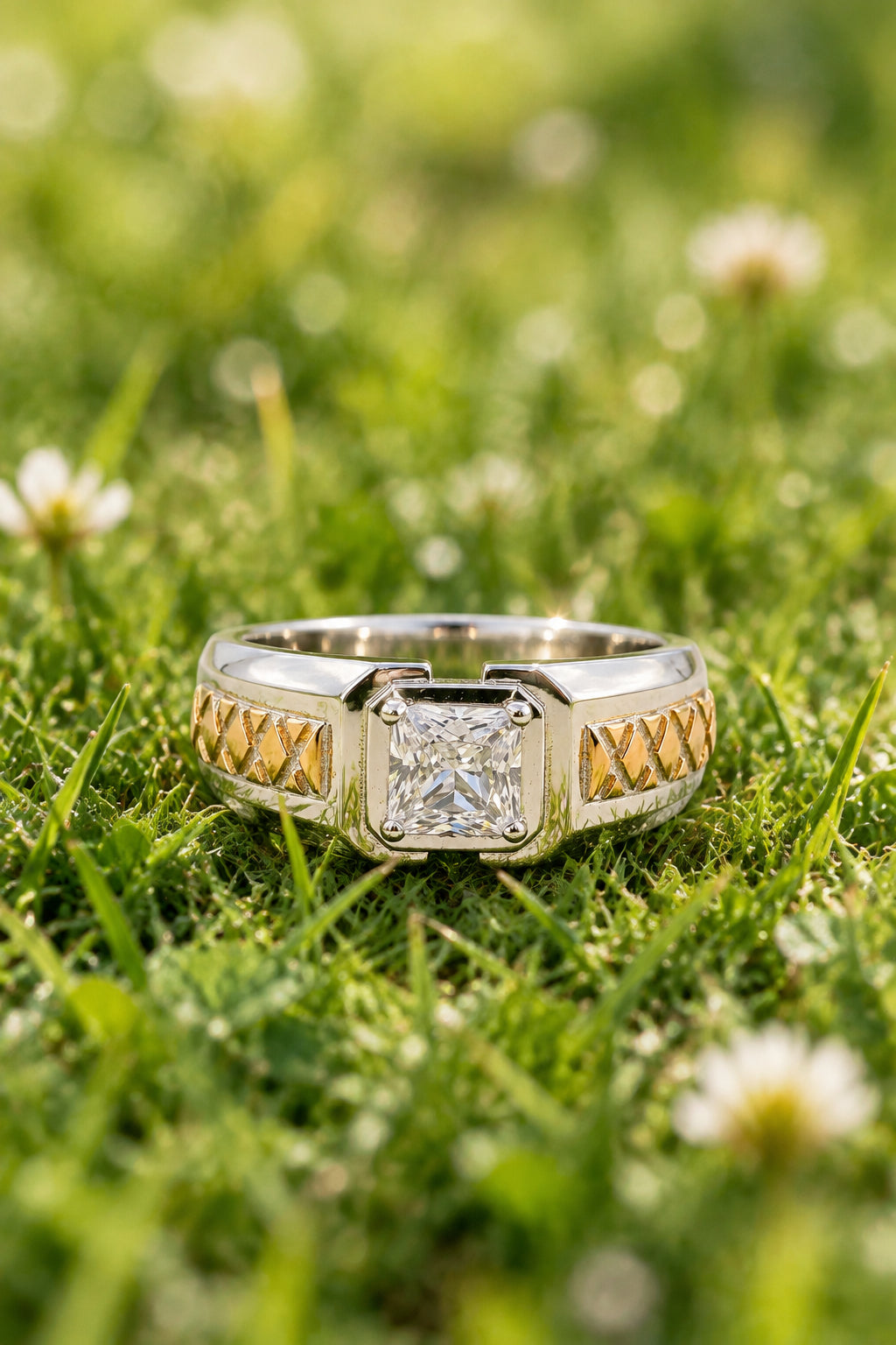 Royal Spark Silver Ring