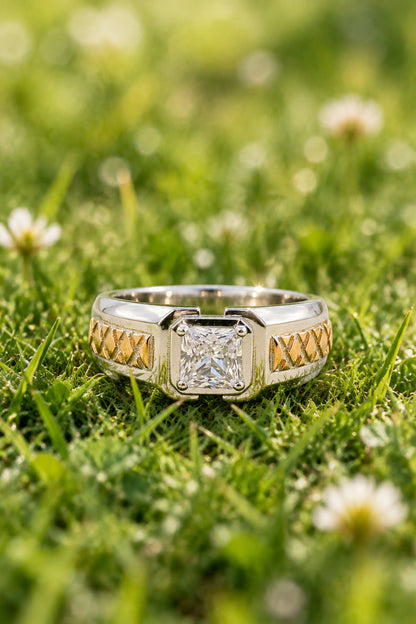 Royal Spark Silver Ring