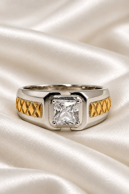 Royal Spark Silver Ring