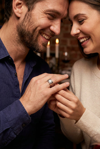Royal Twist Silver Ring