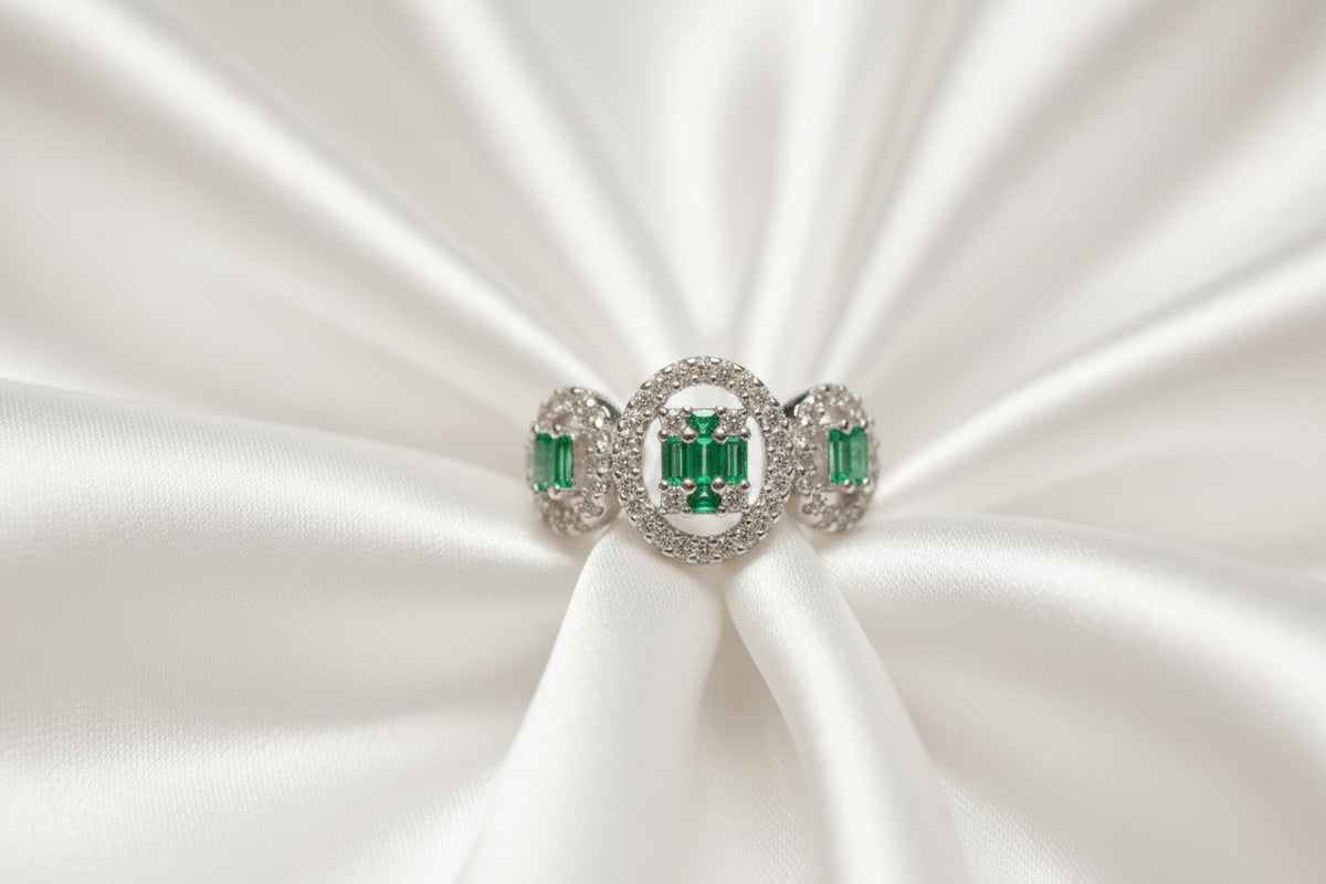 Emerald Royale Cascade Set