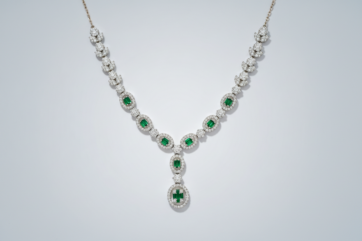 Emerald Royale Cascade Set