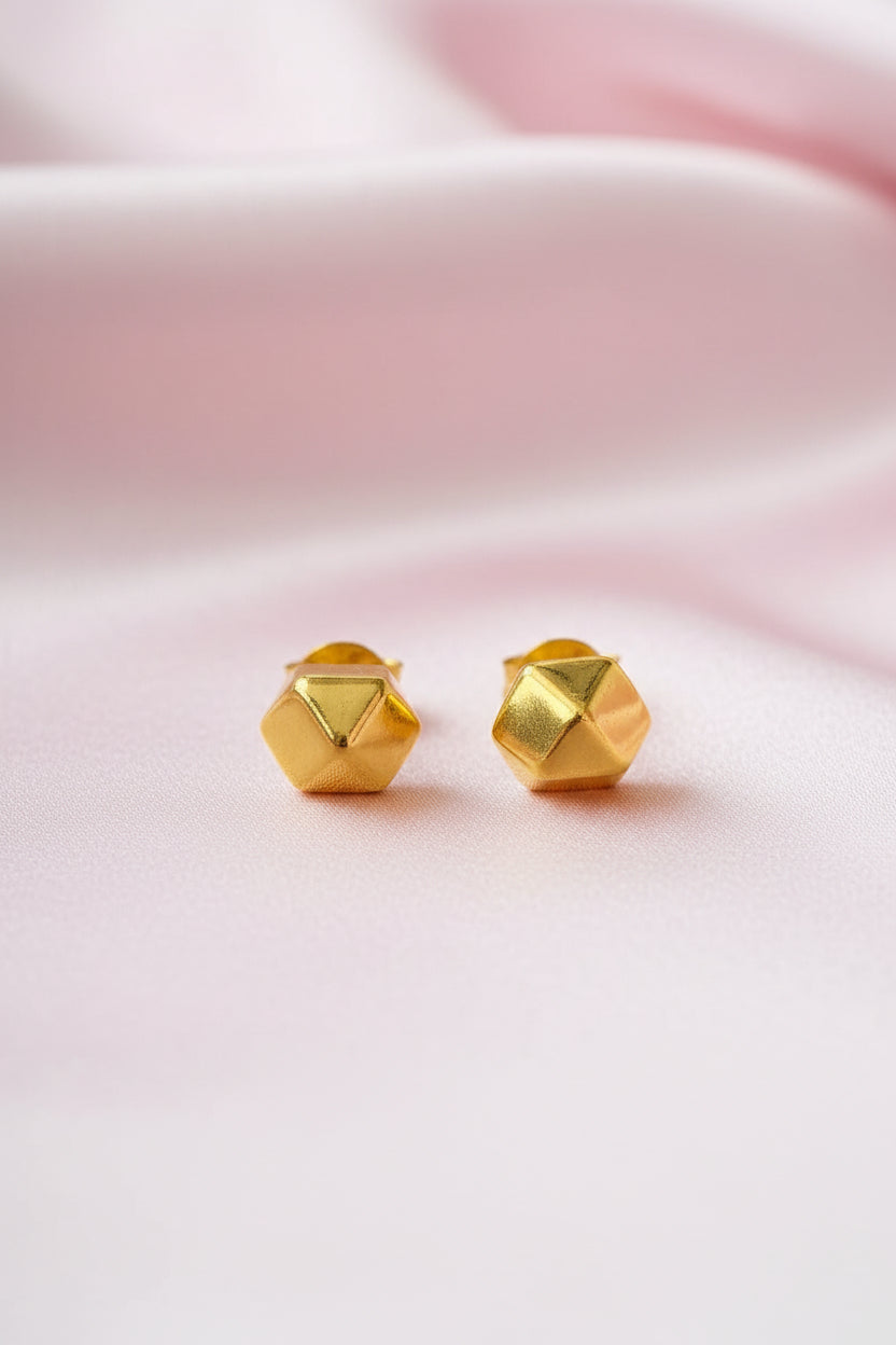 Facet Prism Studs
