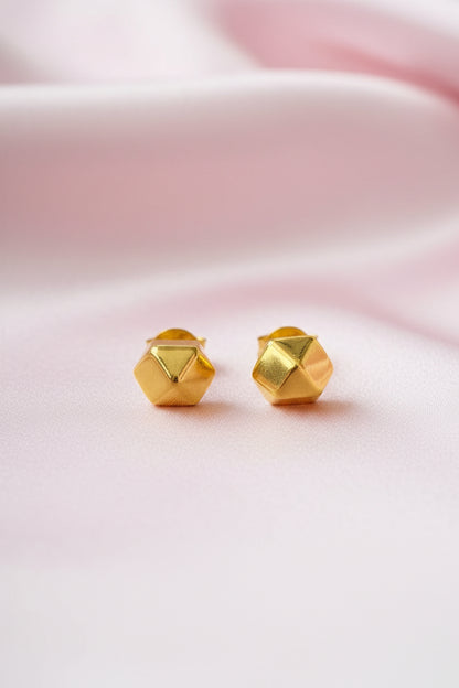 Facet Prism Studs