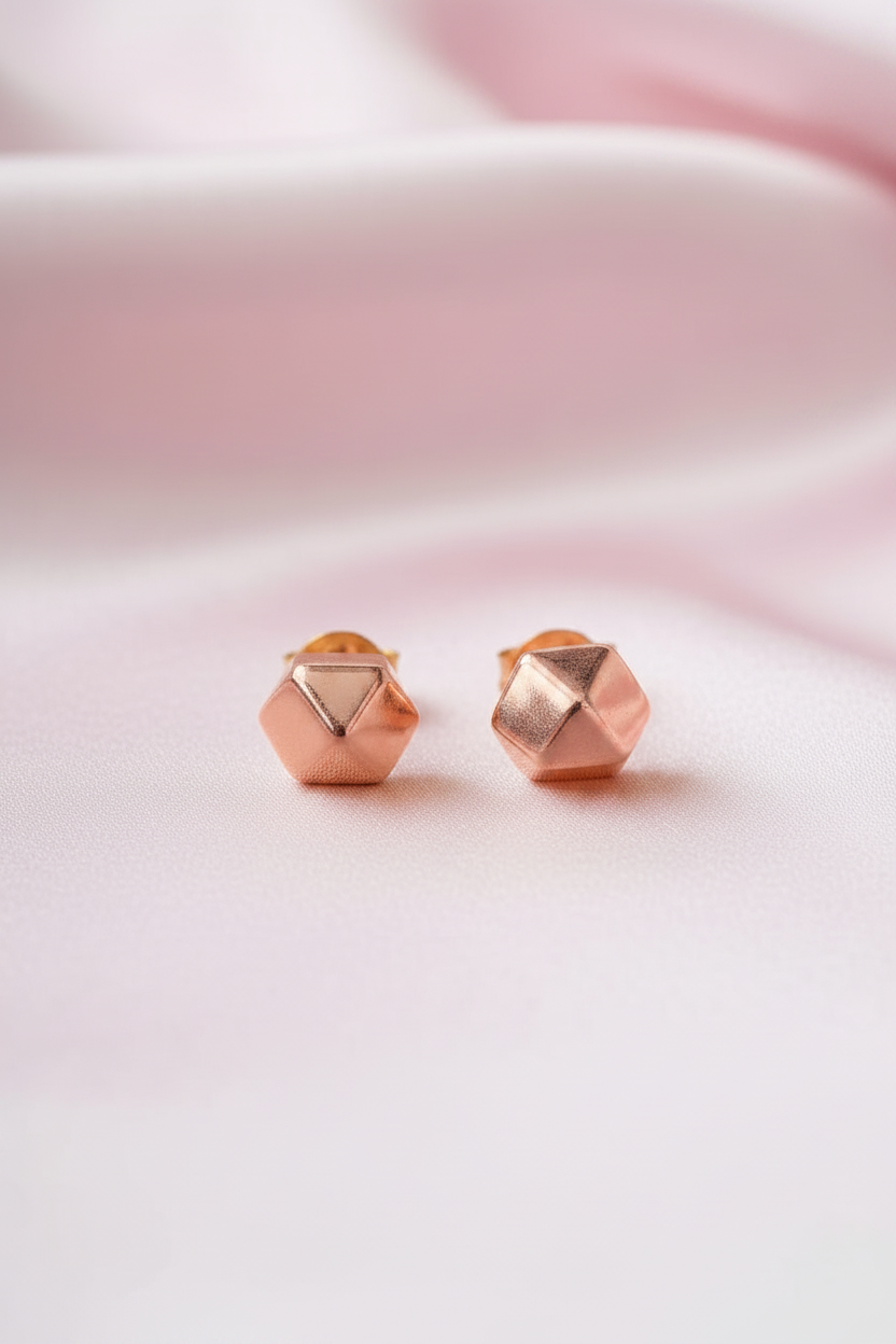 Facet Prism Studs