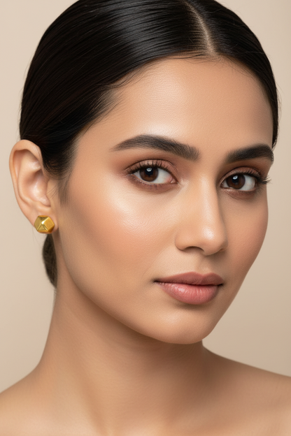 Facet Prism Studs