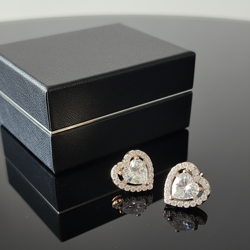 Amour Halo Studs